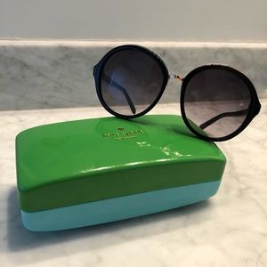 Kate Spade ‘Bernadette’ Round Sunglasses